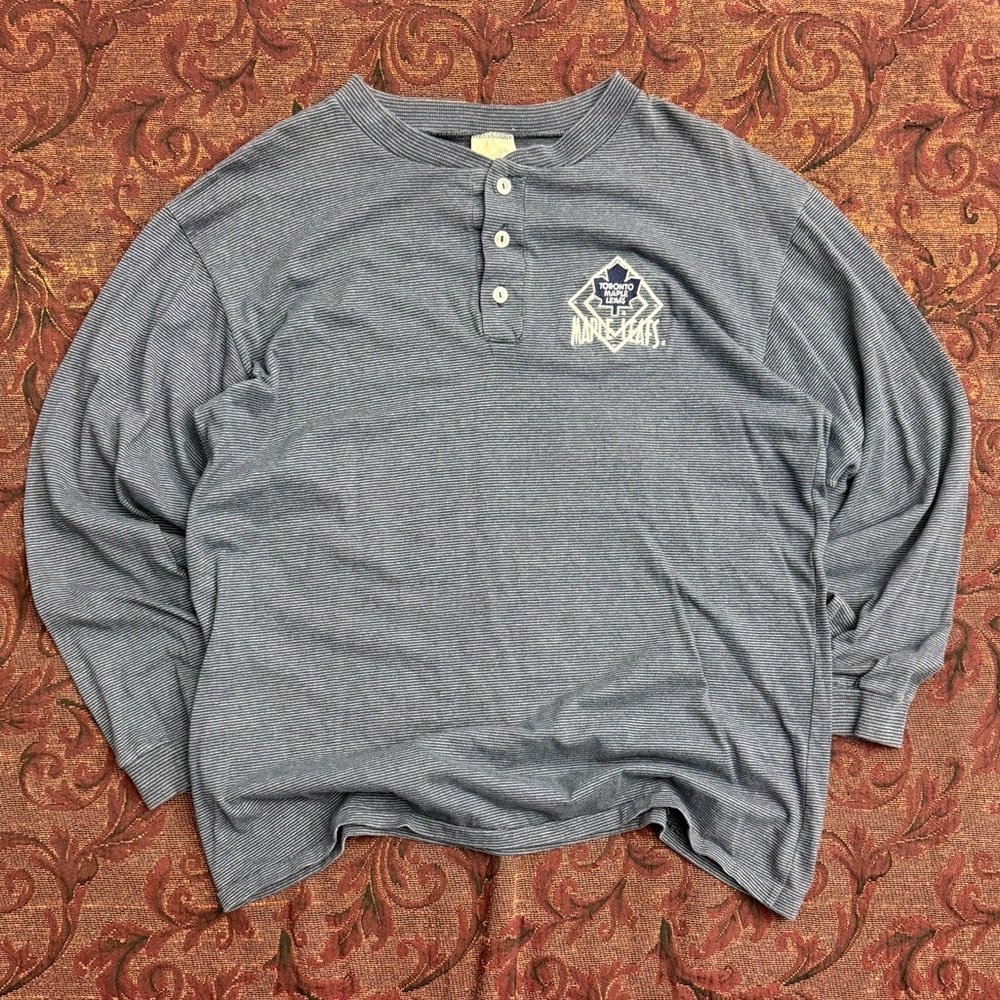 90s Toronto Maple Leafs Ravens Long Sleeve Shirt